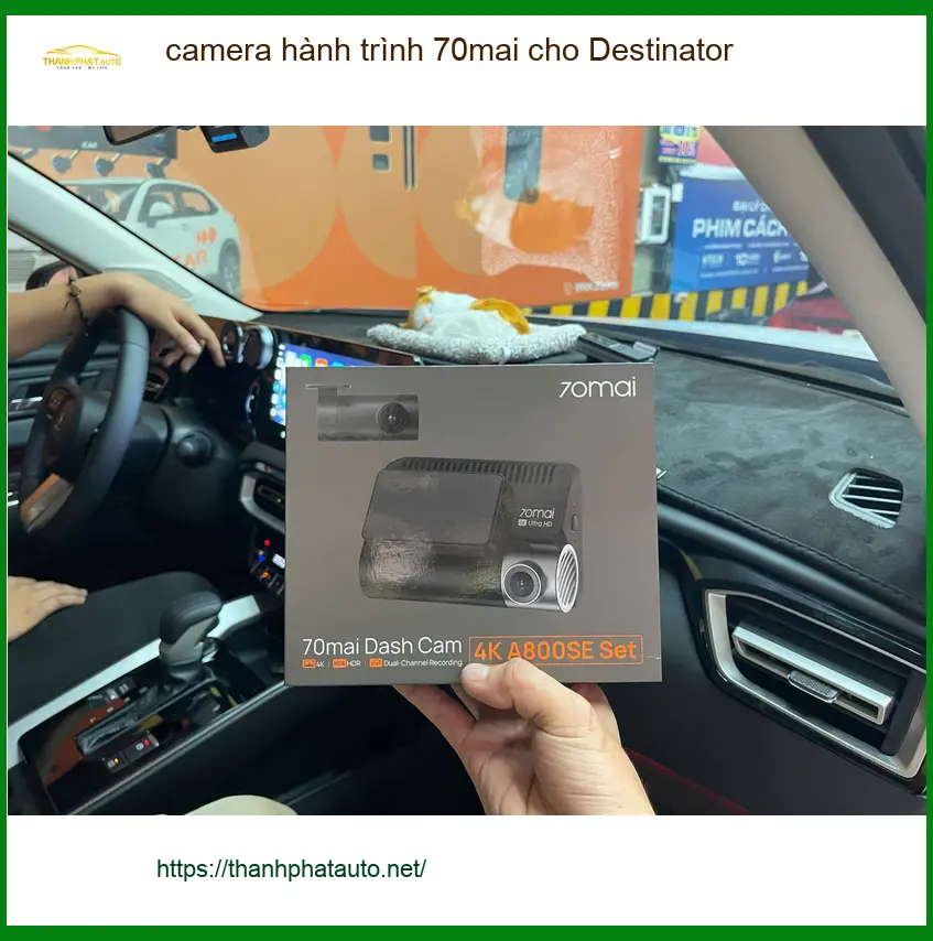 Anh Quang lắp camera hành trình 70mai cho Suzuki XL7 tại Tân Bình ảnh thực tế 3