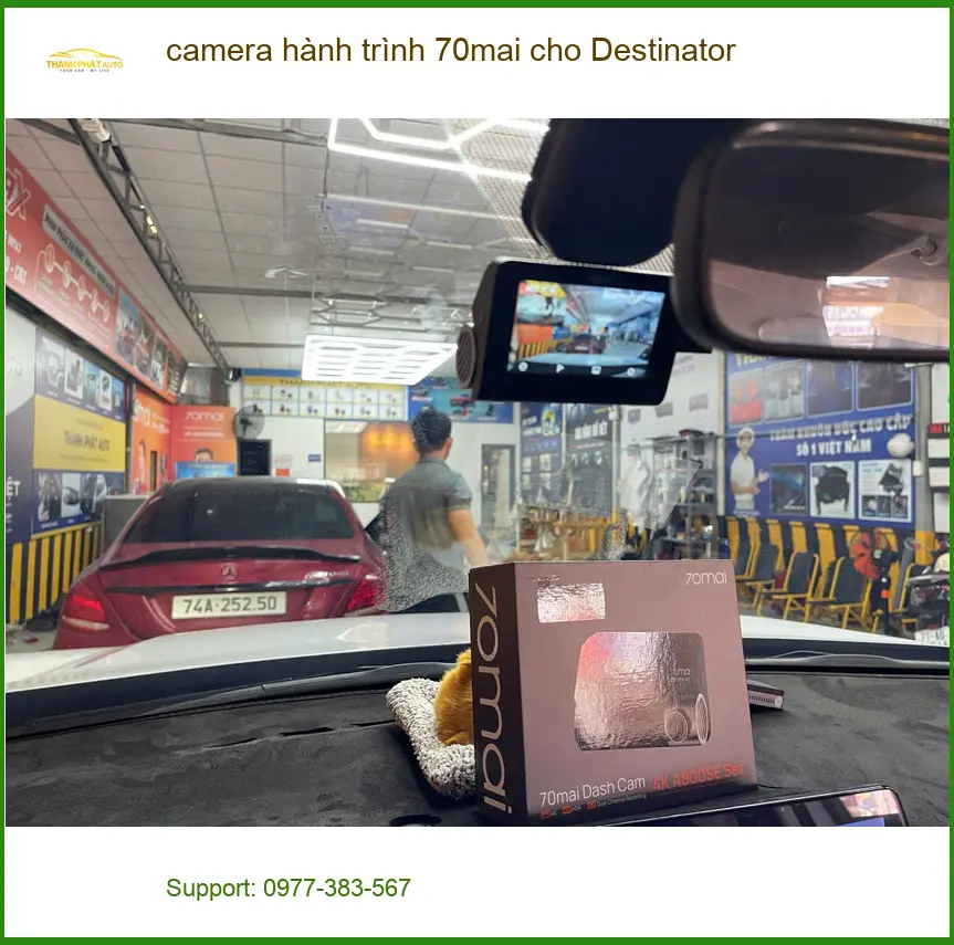 Anh Trọng lắp camera hành trình 70mai cho Mazda 3 tại Quận 6 an toàn ảnh thực tế 3