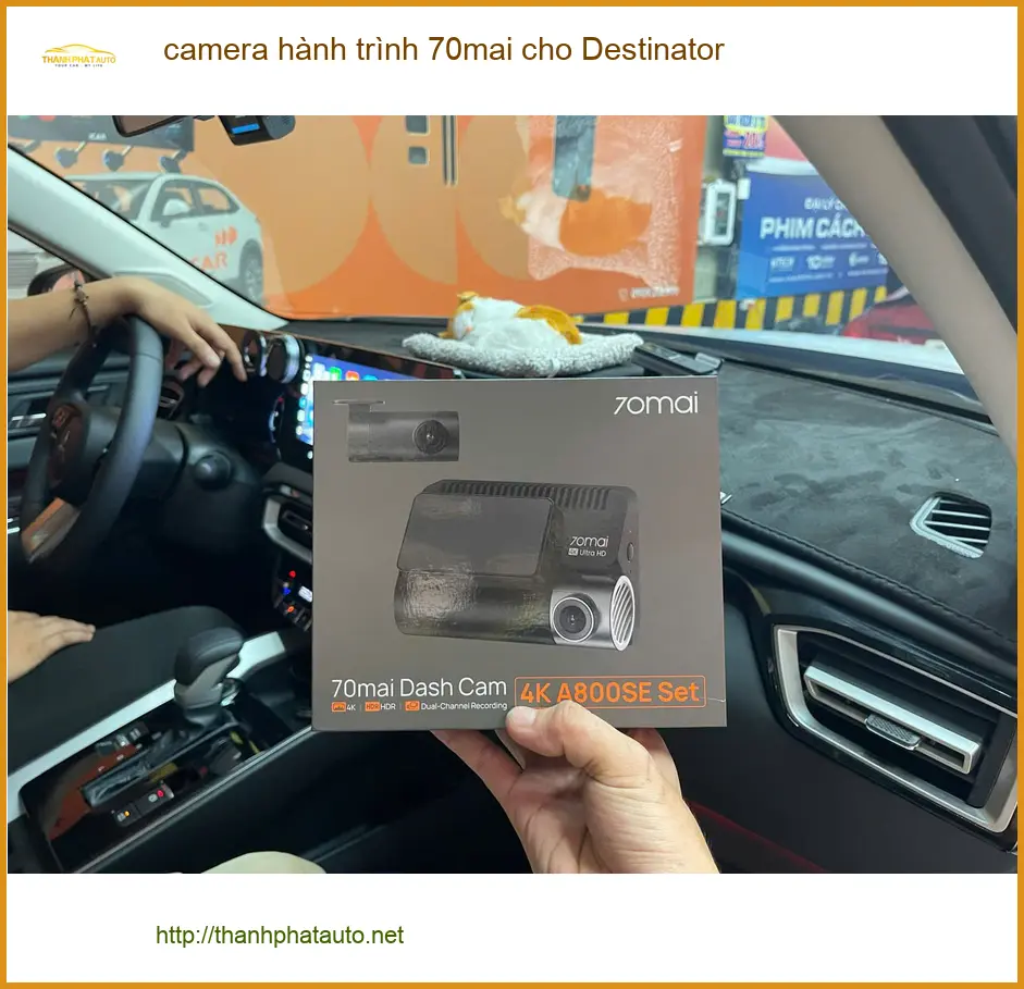 Anh Khang lắp camera hành trình 70mai cho Hyundai Accent tại Quận Tân Phú. ảnh thực tế 3