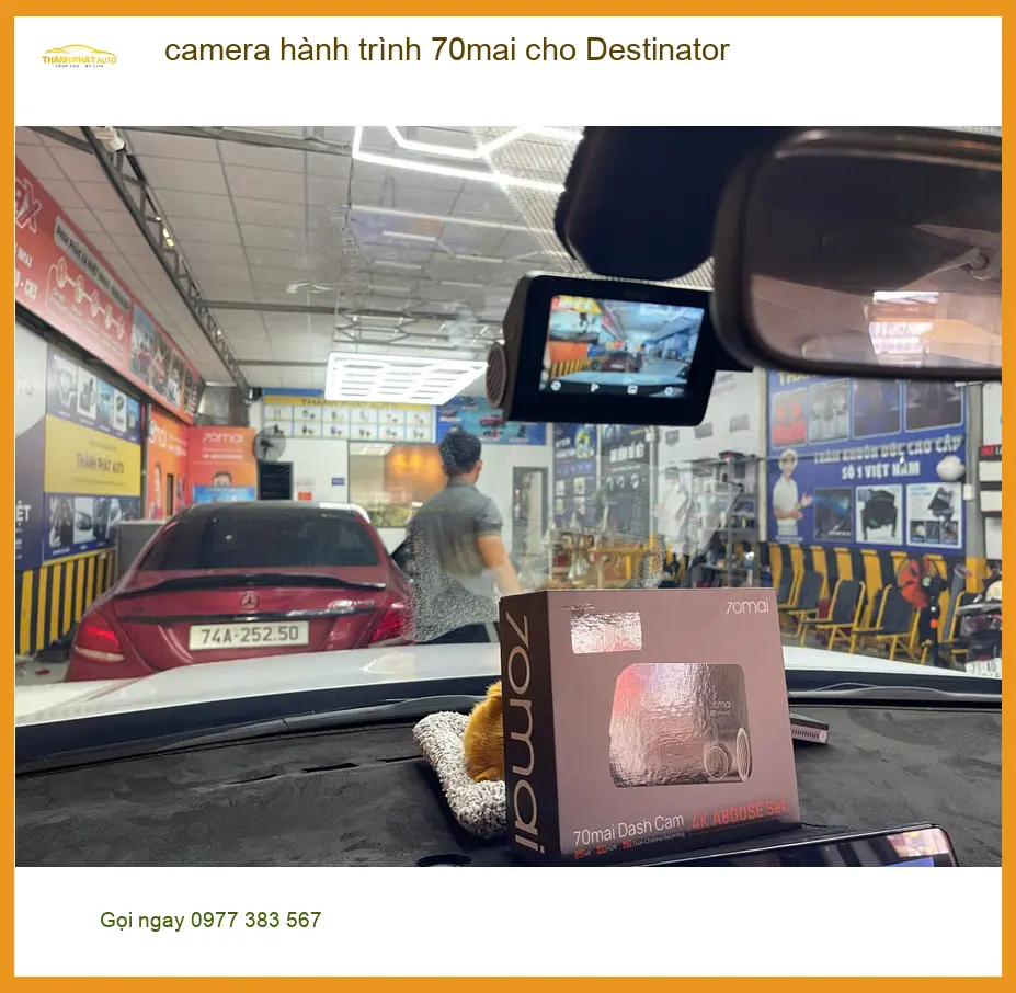 Anh Khang lắp camera hành trình 70mai cho Hyundai Accent tại Quận Tân Phú. ảnh thực tế 4