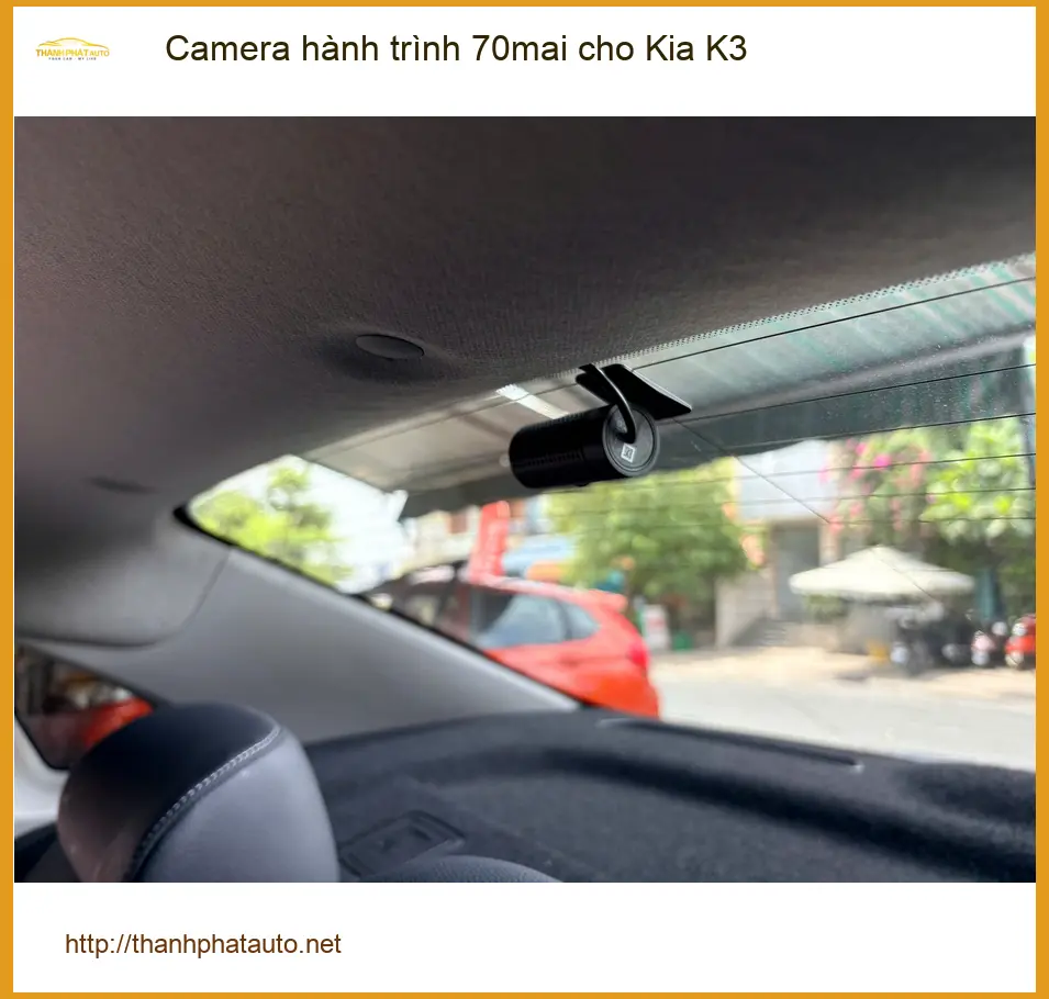 Anh Cường lắp camera hành trình 70mai cho Kia K3 tại Hóc Môn để yên tâm lái xe ảnh thực tế 3