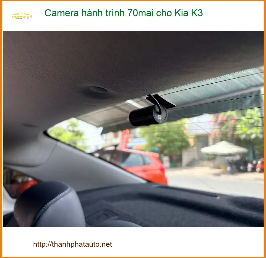 Chị Lan Anh gắn Camera hành trình 70mai cho Kia K3 ở Quận 10 giá tốt ảnh thực tế 2