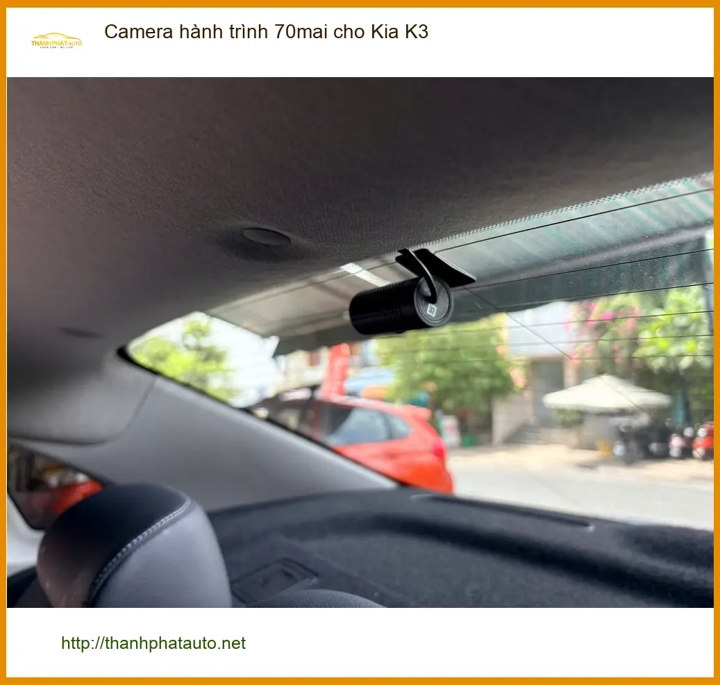 Anh Khải lắp Camera hành trình 70mai cho Kia K3 Quận 4 để an tâm hơn ảnh thực tế 2