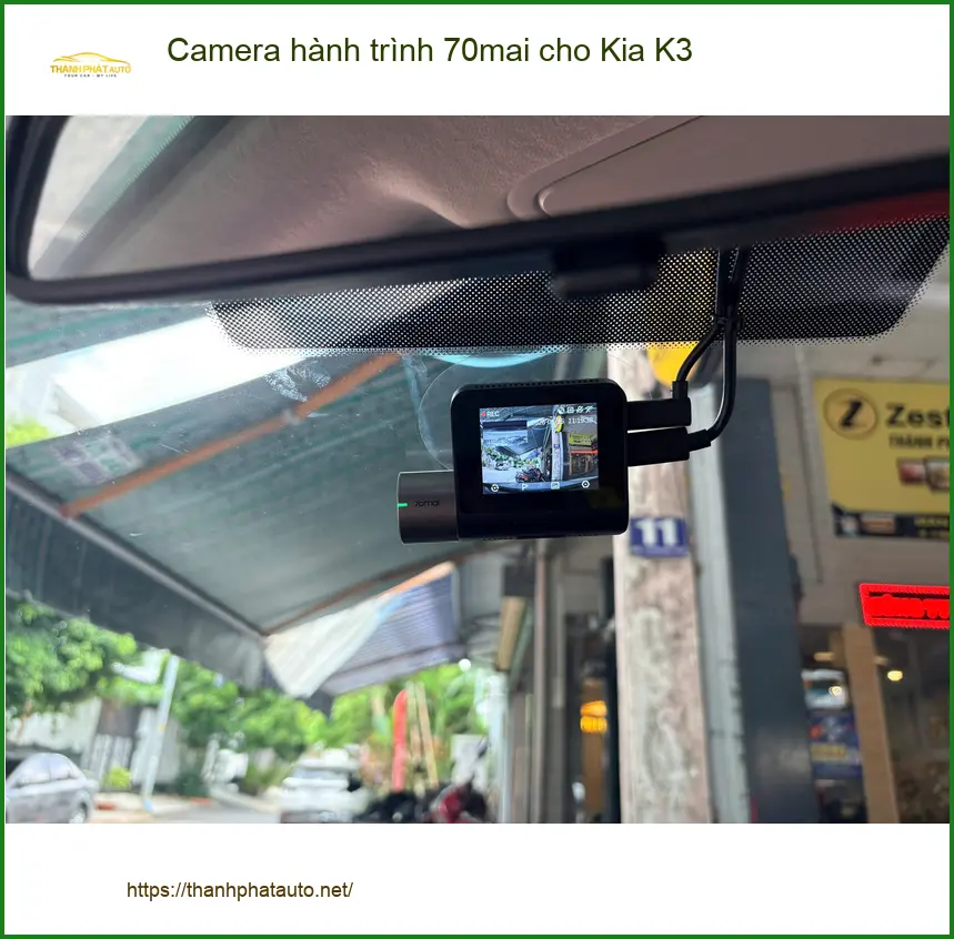 Anh Khải lắp Camera hành trình 70mai cho Kia K3 Quận 4 để an tâm hơn ảnh thực tế 4