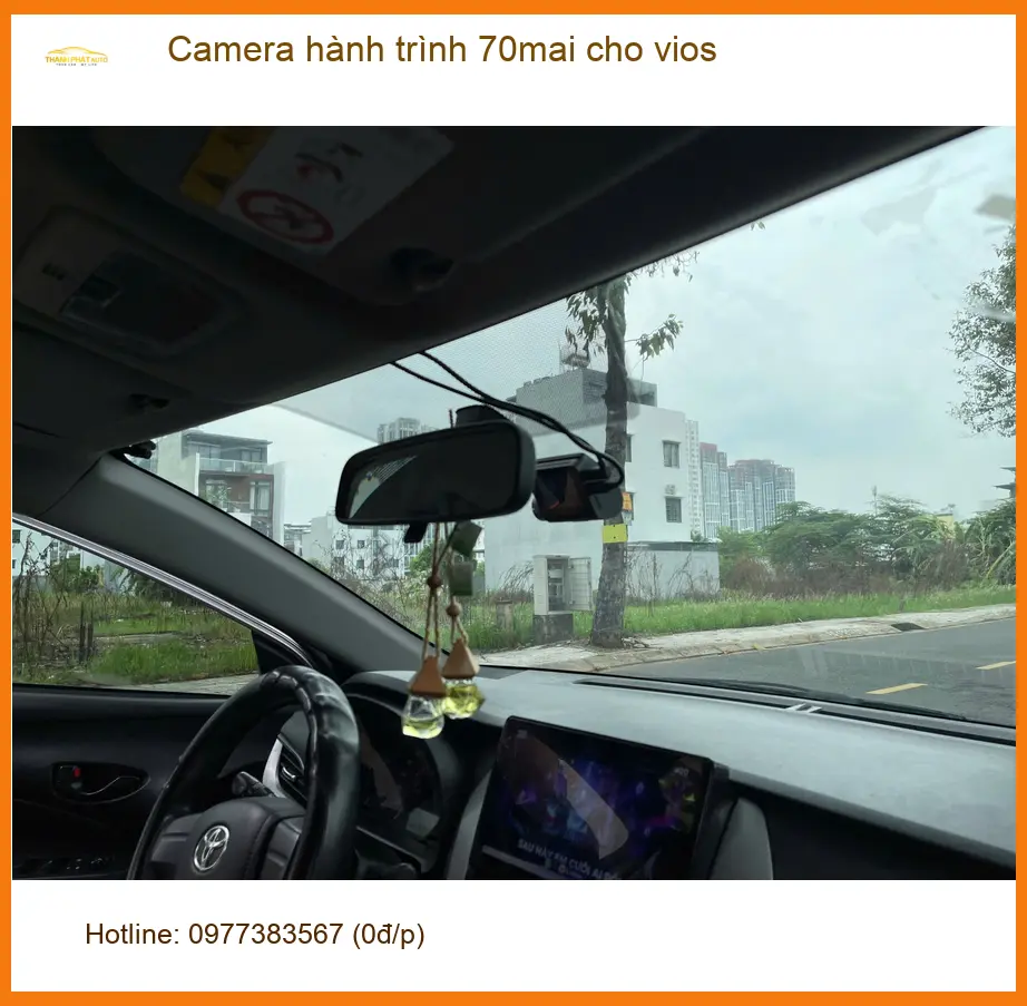 Anh Minh lắp Camera hành trình 70mai cho Vios Củ Chi, an tâm ghi hình