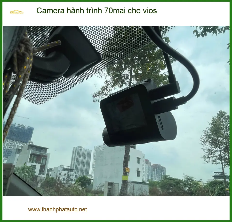 Anh Minh lắp Camera hành trình 70mai cho Vios Củ Chi, an tâm ghi hình ảnh thực tế 3