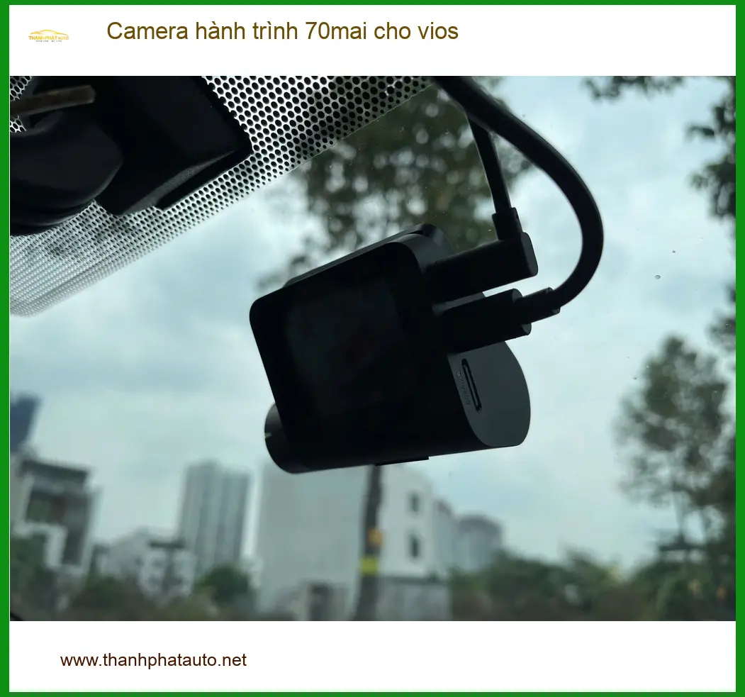 Anh Minh lắp Camera hành trình 70mai cho Vios Củ Chi, an tâm ghi hình ảnh thực tế 4