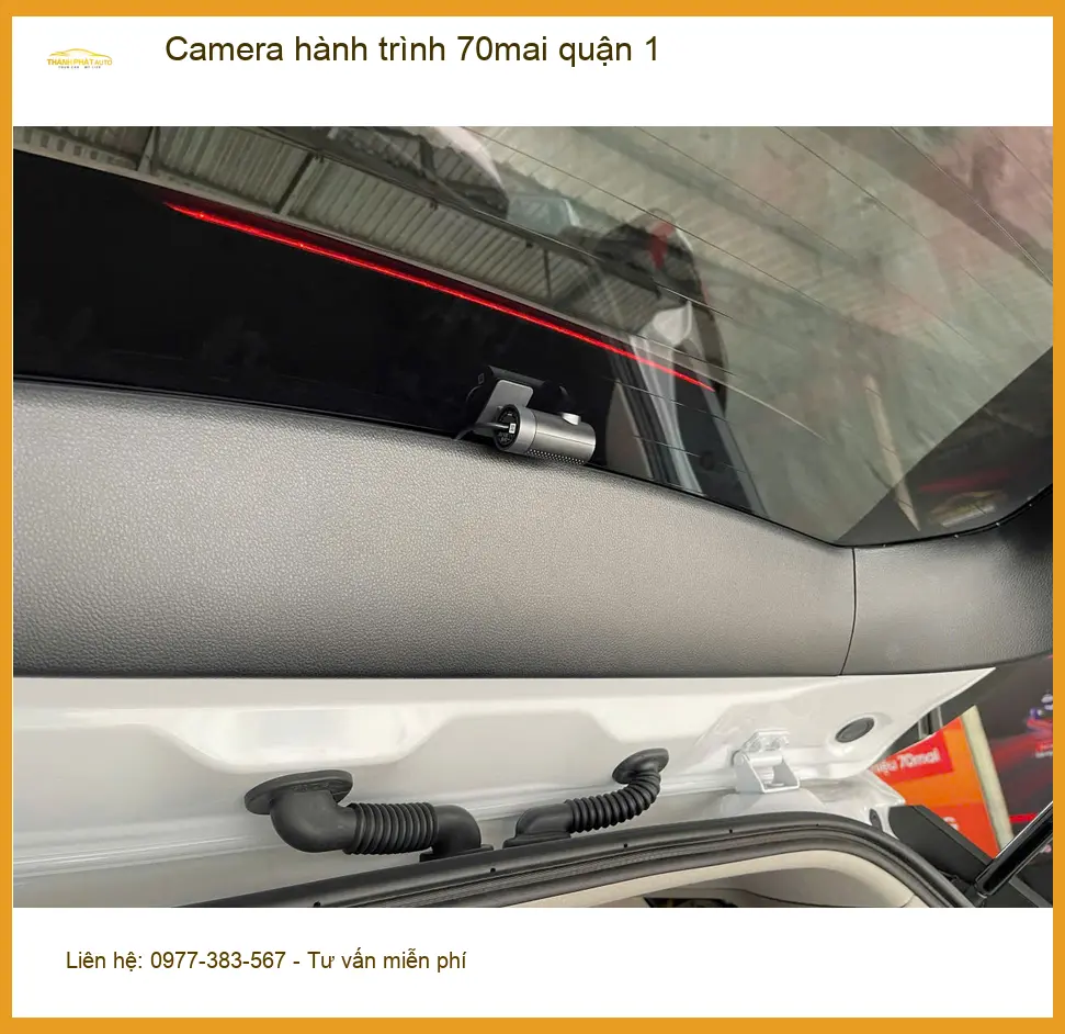 Địa Chỉ Lắp Camera Hành Trình Ô Tô 70mai Tại Quận 1 - Gắn Nhanh Trong Ngày ảnh thực tế 2