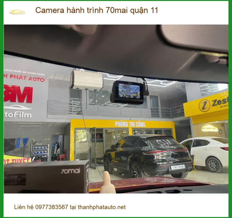 Trung Tâm Gắn Camera Hành Trình Ô Tô 70mai quận 11 - Lắp Đặt Giá Tốt