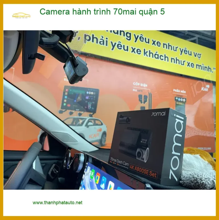 Nơi Lắp Camera Hành Trình Ô Tô hành trình 70mai quận 5 - Chính Hãng