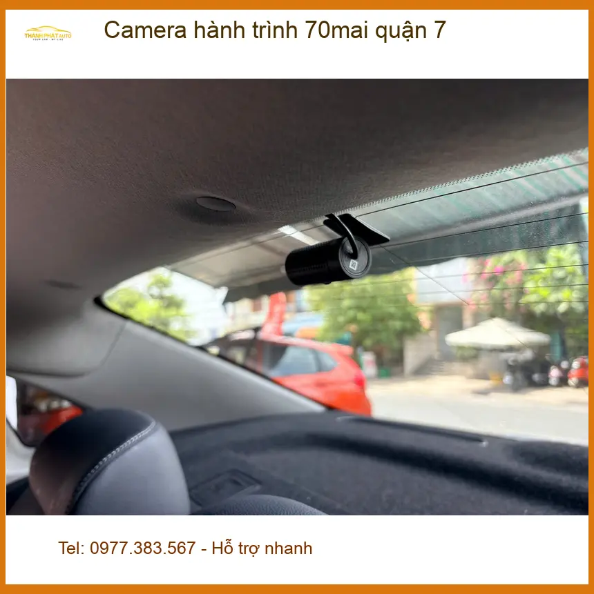 Nơi Lắp Camera Hành Trình Ô Tô hành trình 70mai quận 7 - Lắp Đặt Giá Tốt ảnh thực tế 2