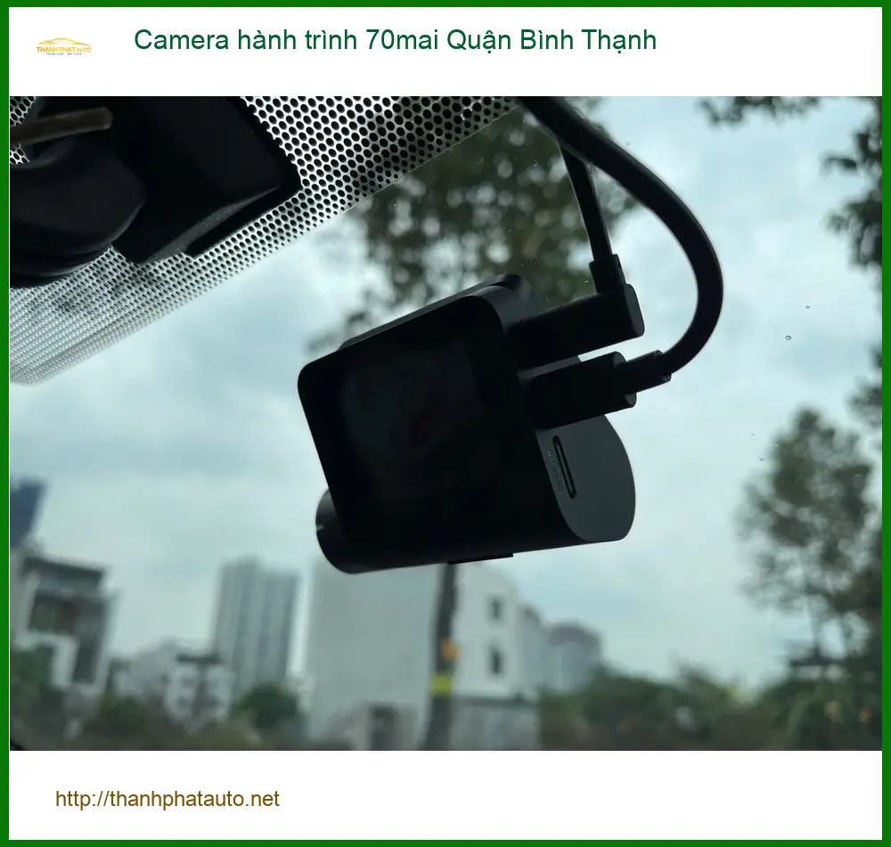 Trung Tâm Gắn Camera Hành Trình Ô Tô 70mai Quận Bình Thạnh - Gắn Nhanh Trong Ngày ảnh thực tế 2