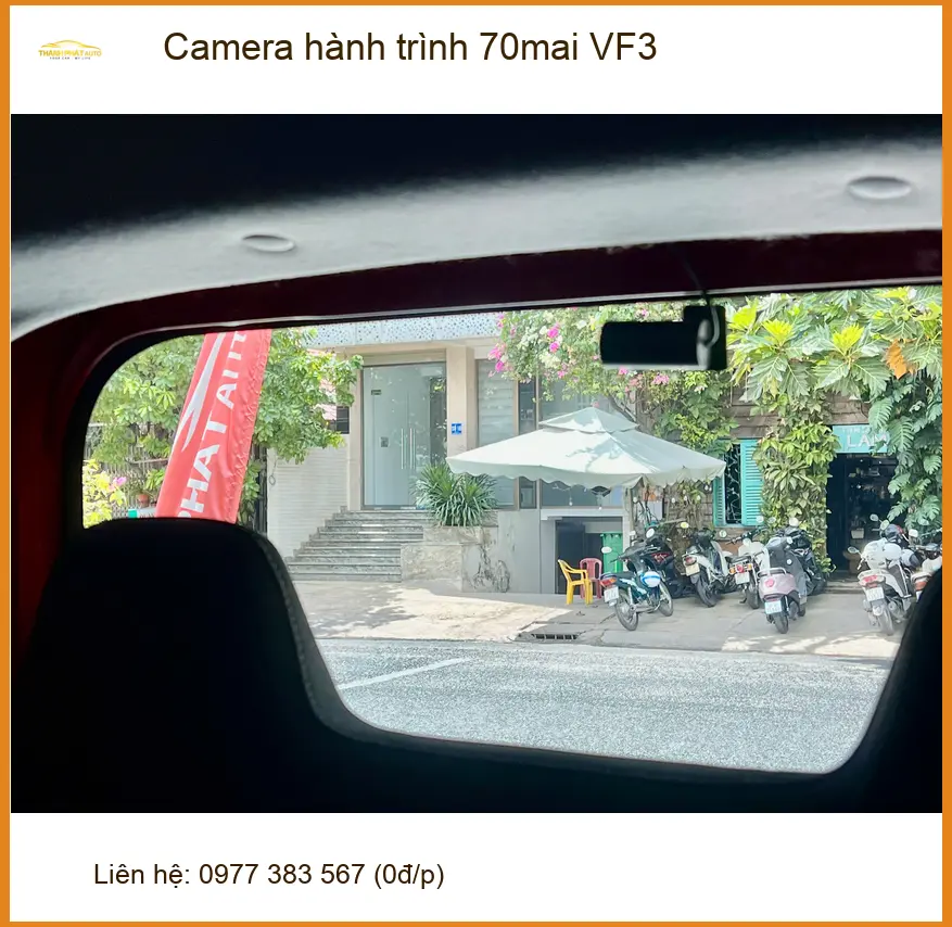 Anh Cường lắp Camera hành trình 70mai VF3 tại Quận Phú Nhuận để lái xe an toàn hơn ảnh thực tế 2