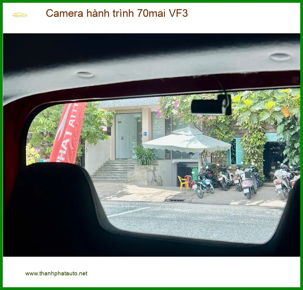Anh Minh lắp Camera hành trình 70mai cho VinFast VF3 ở Quận Bình Thạnh ảnh thực tế 3