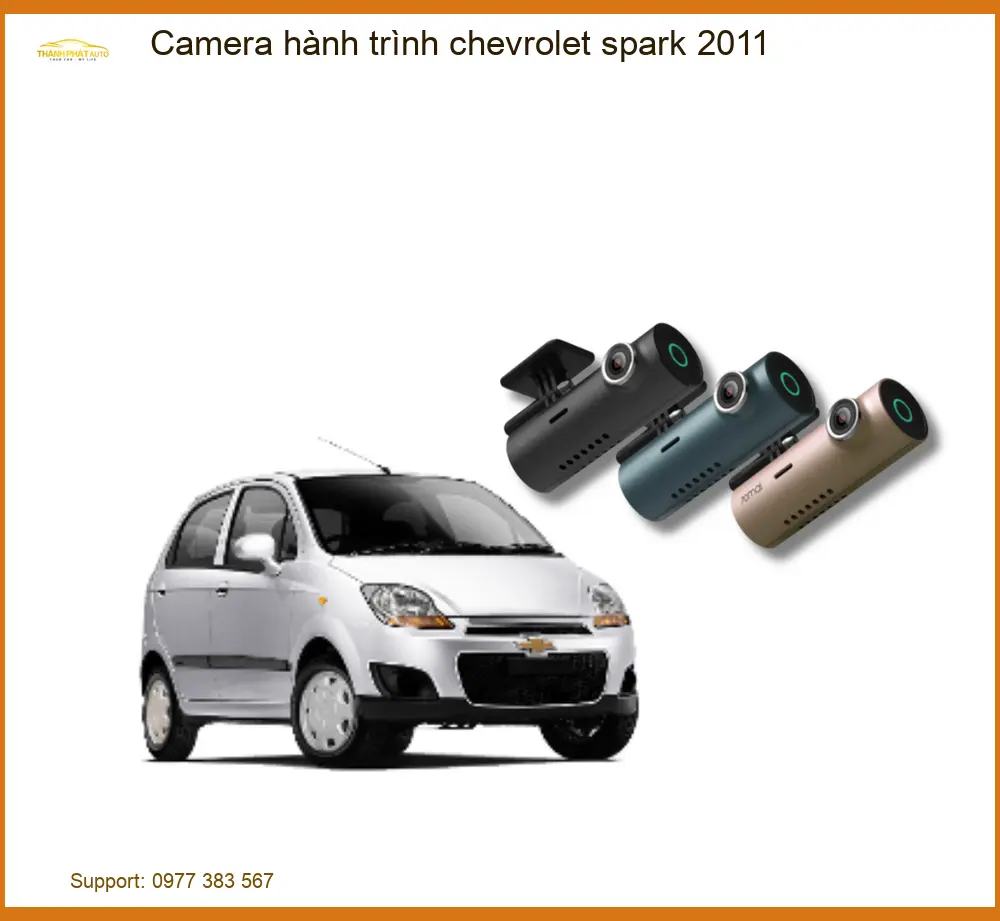 Camera Hành Trình Chevrolet Spark 2011 - Trung Tâm Lắp Đặt Uy Tín TPHCM