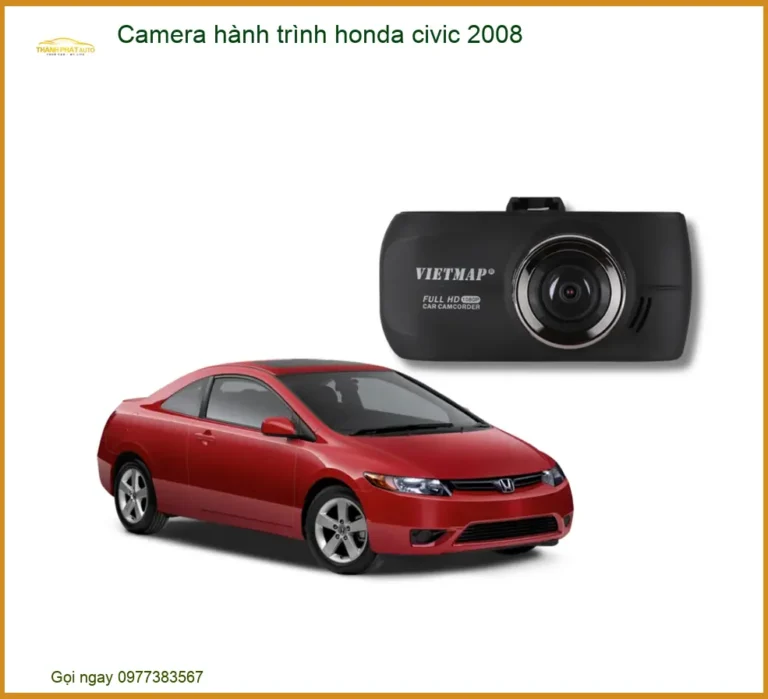 Camera hành trình Honda Civic 2008 - Trung Tâm Gắn Chính Hãng TPHCM