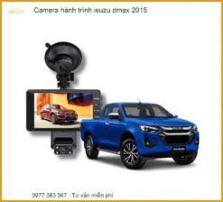 Camera Hành Trình Isuzu Dmax 2015 - Địa Chỉ Lắp Đặt Uy Tín TPHCM