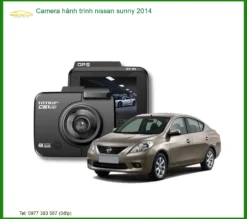 Camera Hành Trình Nissan Sunny 2014 - Trung Tâm Lắp Đặt Uy Tín TPHCM
