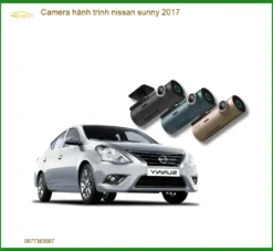 Camera Hành Trình Nissan Sunny 2017 - Địa Chỉ Lắp Đặt Uy Tín TPHCM
