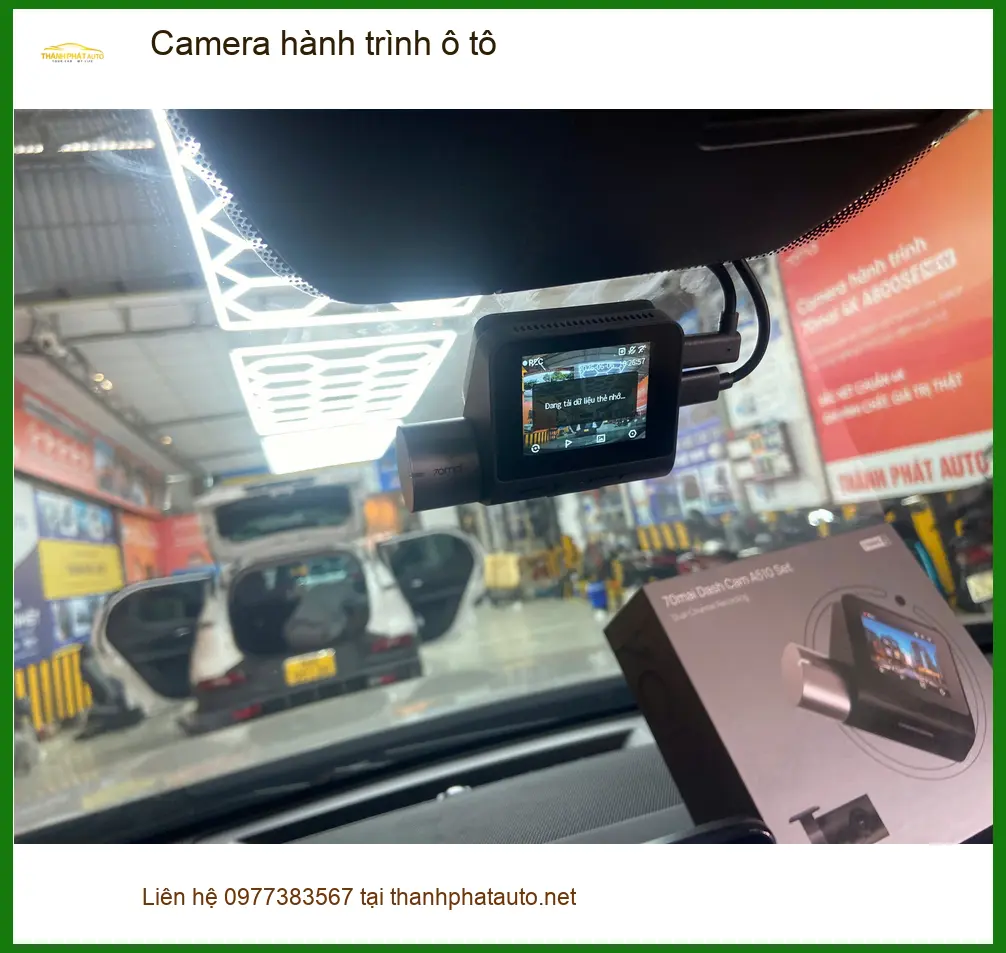 Anh Minh lắp Camera hành trình ô tô cho Kia Sorento tại Quận Tân Bình