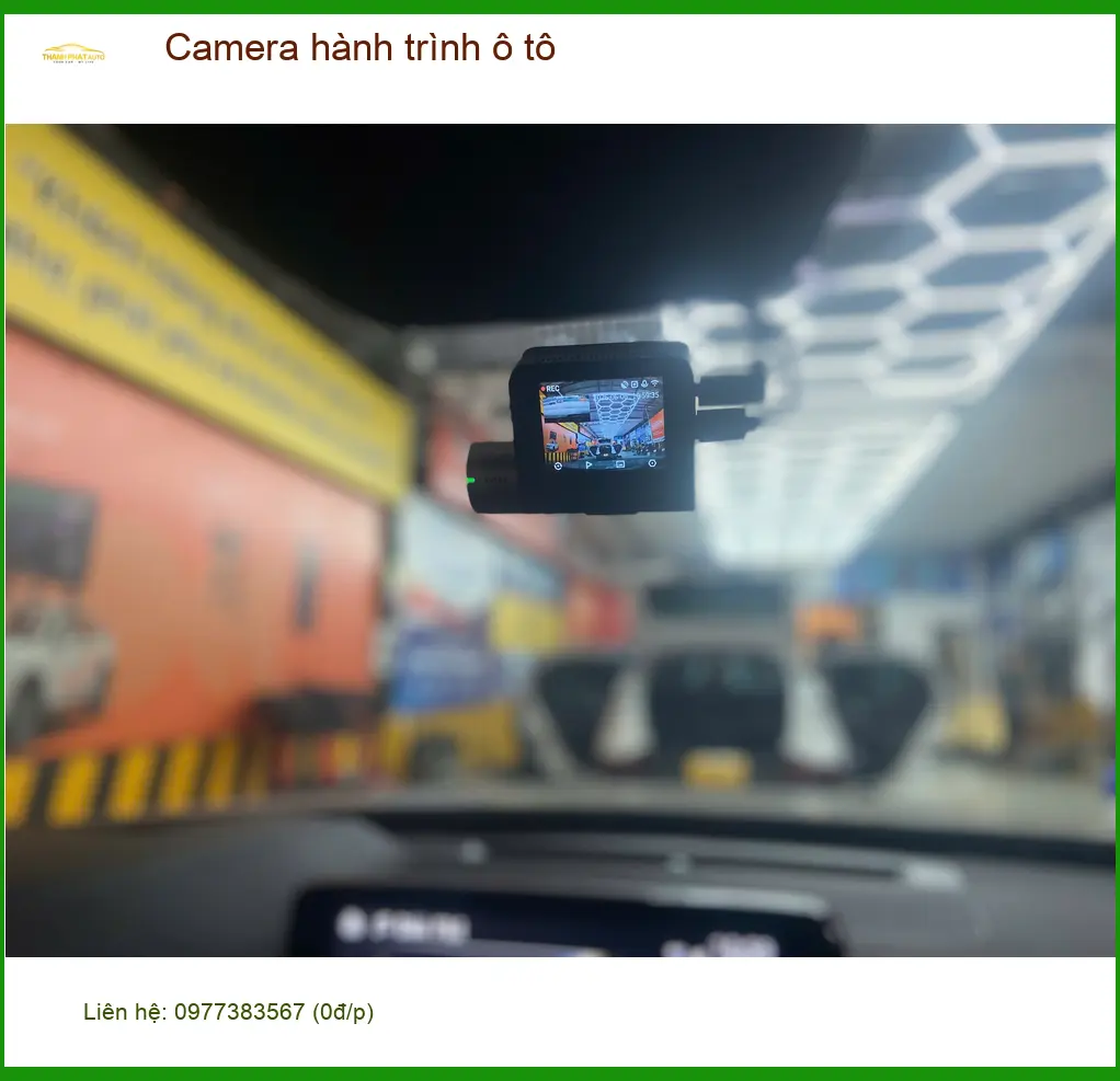 Anh Minh lắp Camera hành trình ô tô cho Mazda CX-5 tại Nhà Bè ảnh thực tế 4