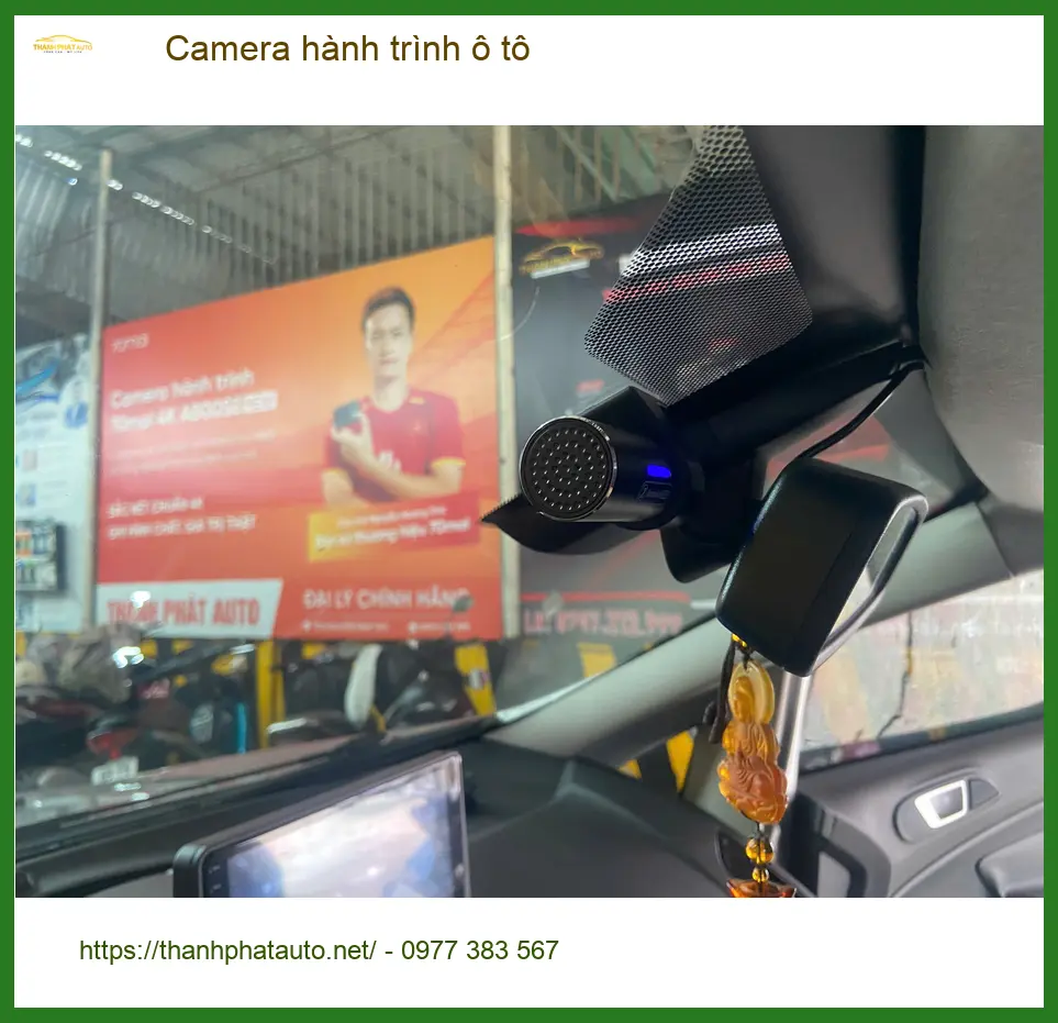 Anh Trường lắp Camera hành trình ô tô cho VinFast Lux A tại Quận 12 ảnh thực tế 4