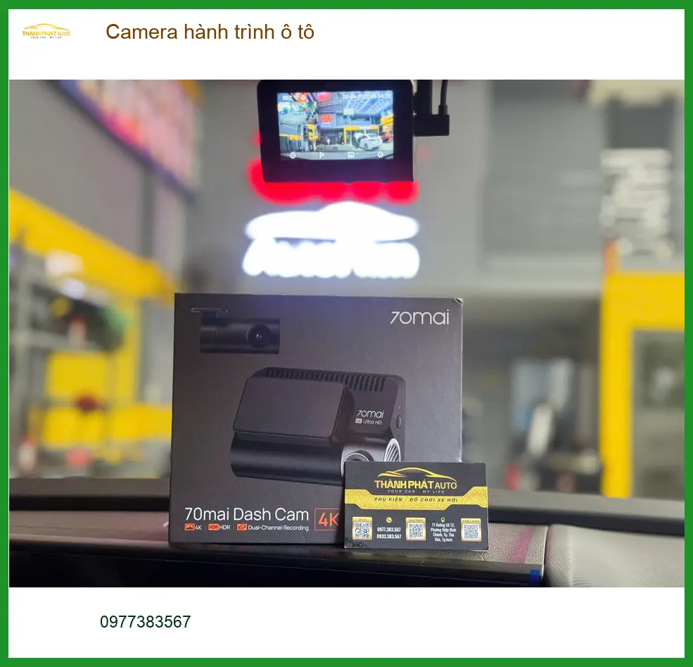 Anh Minh lắp Camera hành trình ô tô cho Kia K3 Quận 5 tránh va chạm không mong muốn