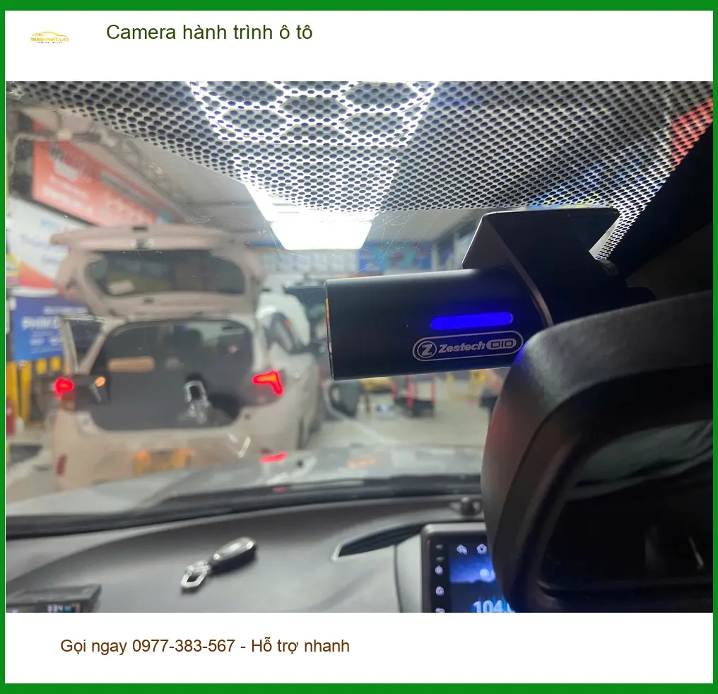 Anh Cường lắp Camera hành trình ô tô Hyundai Accent tại Quận 2 để ghi lại hành trình rõ nét ảnh thực tế 3