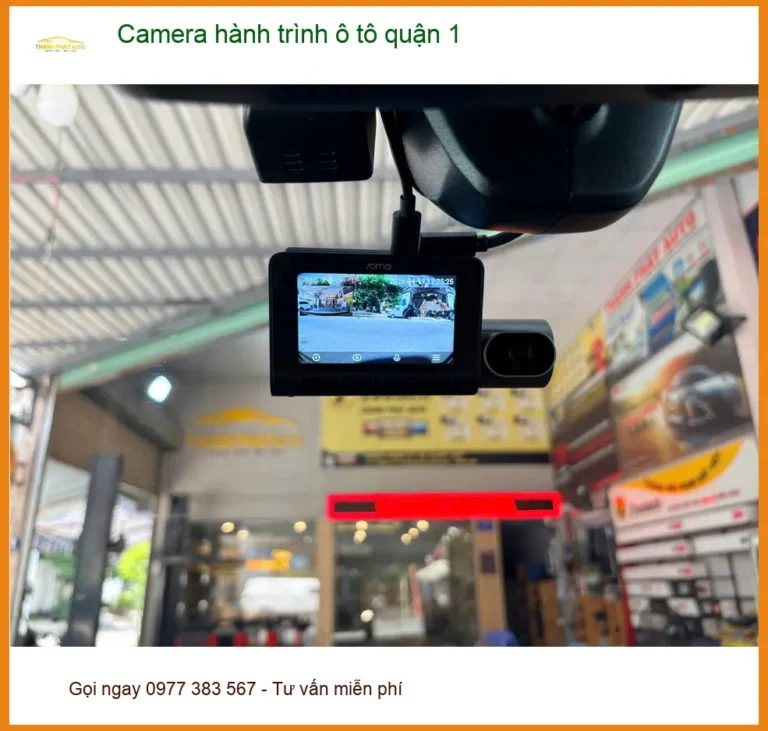 Nơi Lắp Camera Hành Trình Ô Tô hành trình ô tô quận 1 - Giá Tốt TPHCM