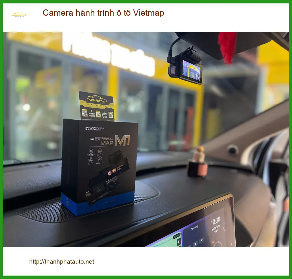 Chú Minh lắp Camera hành trình Vietmap cho Suzuki XL7 tại Cần Giờ, an tâm lái xe ảnh thực tế 2