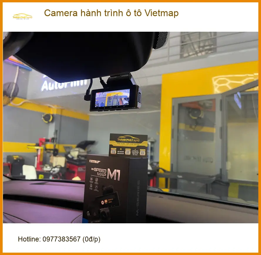 Anh Lâm lắp Camera hành trình Vietmap cho VinFast Lux A2.0 tại Hóc Môn ảnh thực tế 4