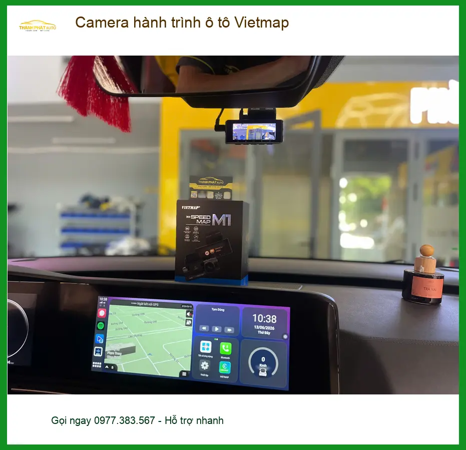 Anh Huy lắp Camera hành trình Vietmap cho Honda CR-V ở Quận 12 ảnh thực tế 5