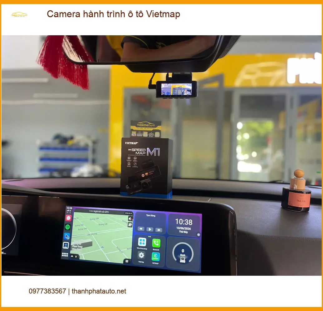 Anh Khôi lắp Camera hành trình Vietmap cho Honda HR-V tại Quận Tân Bình ảnh thực tế 2