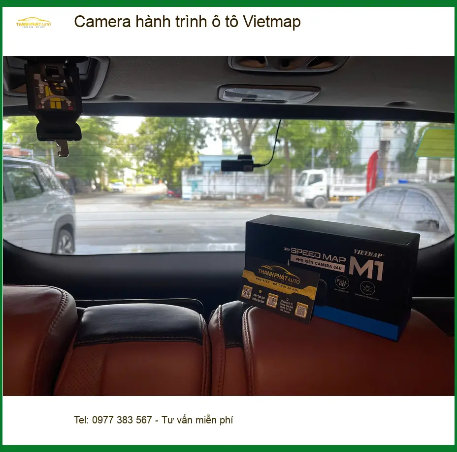 Anh Cường lắp Camera hành trình Vietmap cho Mazda CX5 tại Quận 4 để ghi lại hành trình