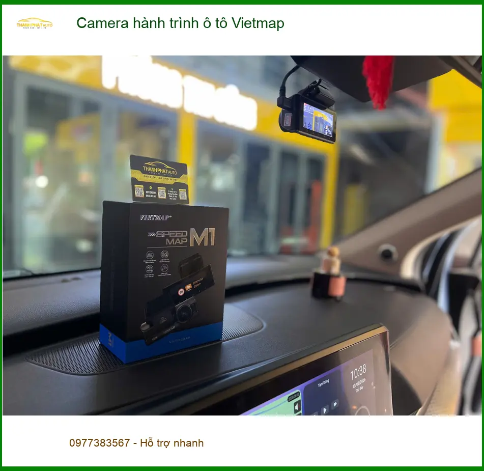 Anh Cường lắp Camera hành trình Vietmap cho Mazda CX5 tại Quận 4 để ghi lại hành trình ảnh thực tế 2