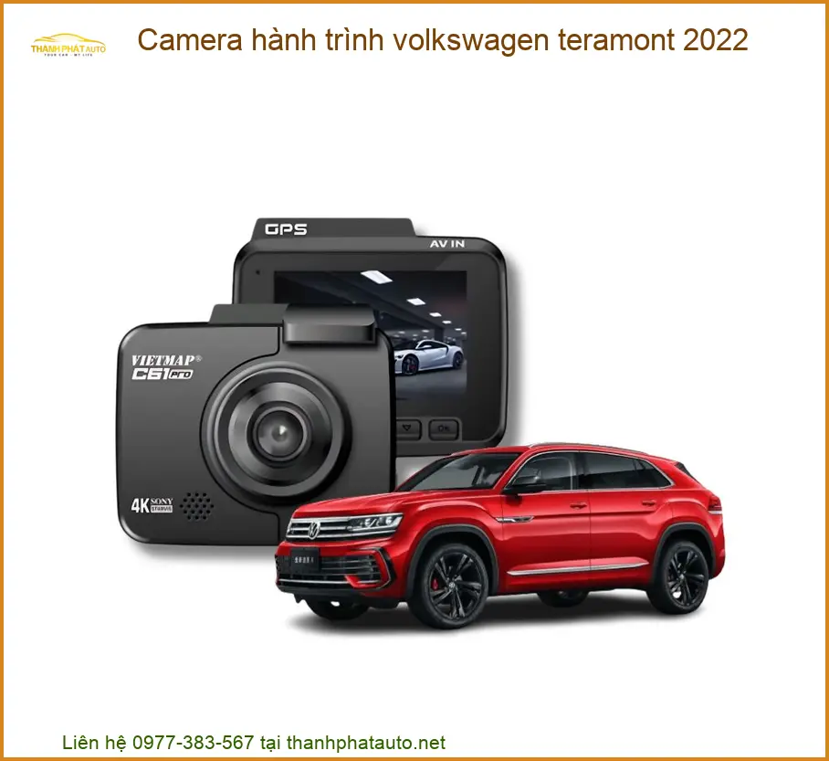 Camera hành trình Volkswagen Teramont 2022 - Trung Tâm Gắn Chính Hãng TPHCM