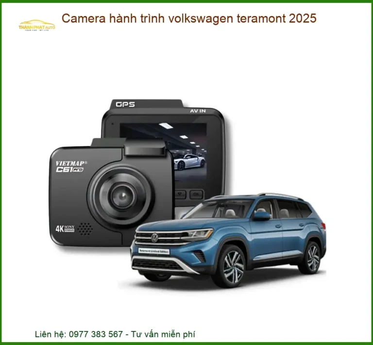 Camera Hành Trình Volkswagen Teramont - Trung Tâm Lắp Đặt Uy Tín TPHCM