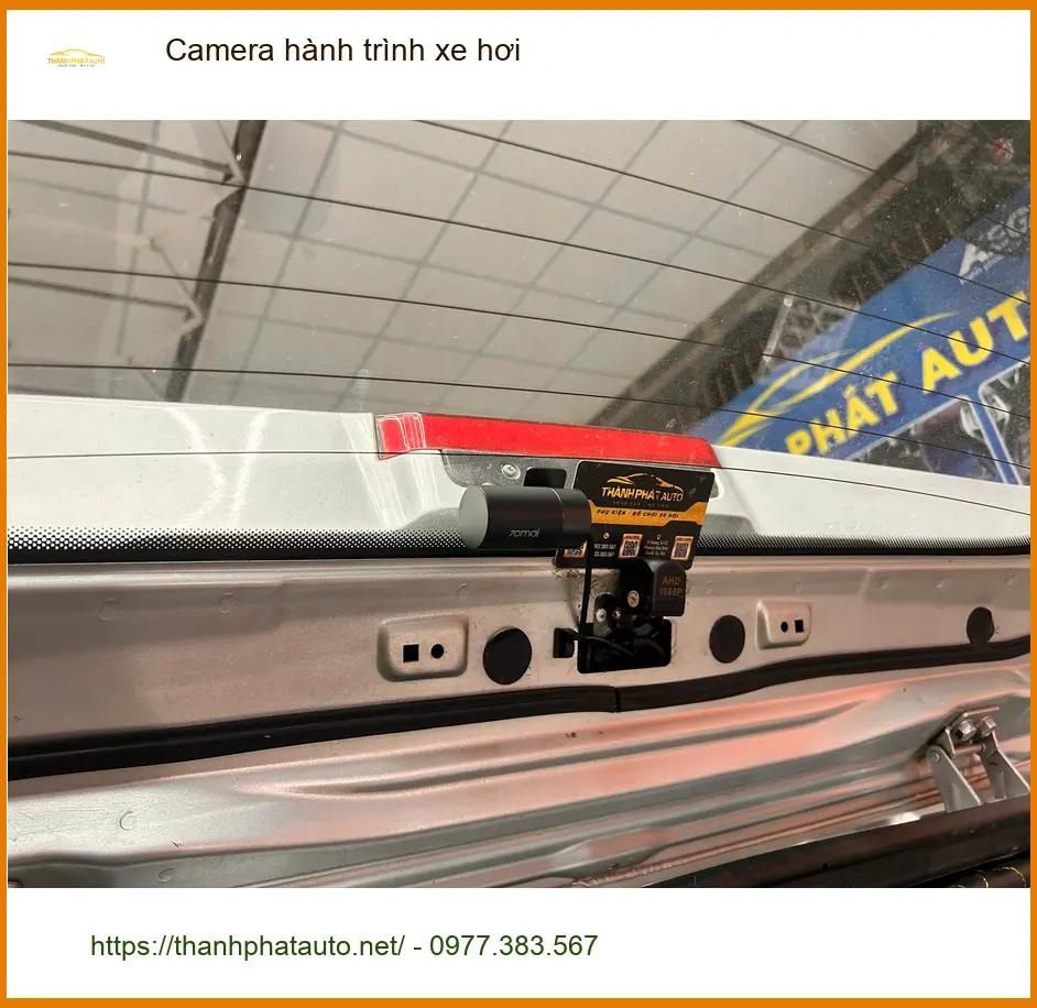 Chị Diễm lắp Camera hành trình xe hơi Mazda CX-5 tại Nhà Bè ảnh thực tế 3