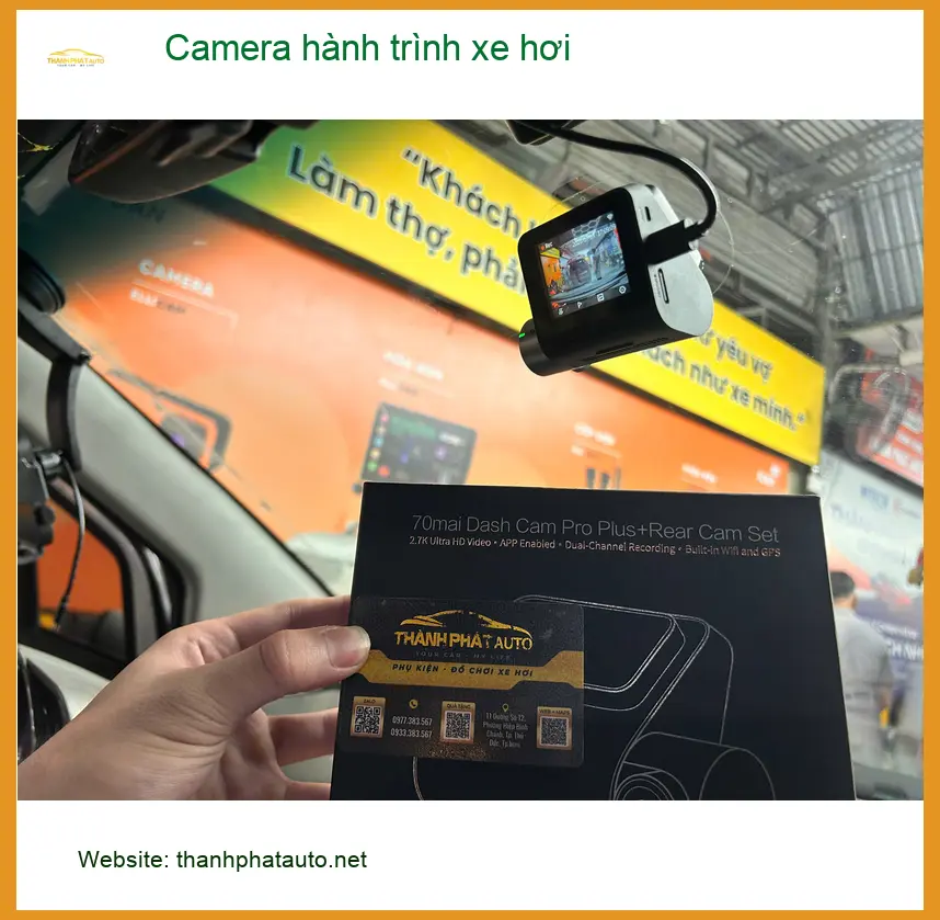 Chị Diễm lắp Camera hành trình xe hơi Mazda CX-5 tại Nhà Bè ảnh thực tế 4