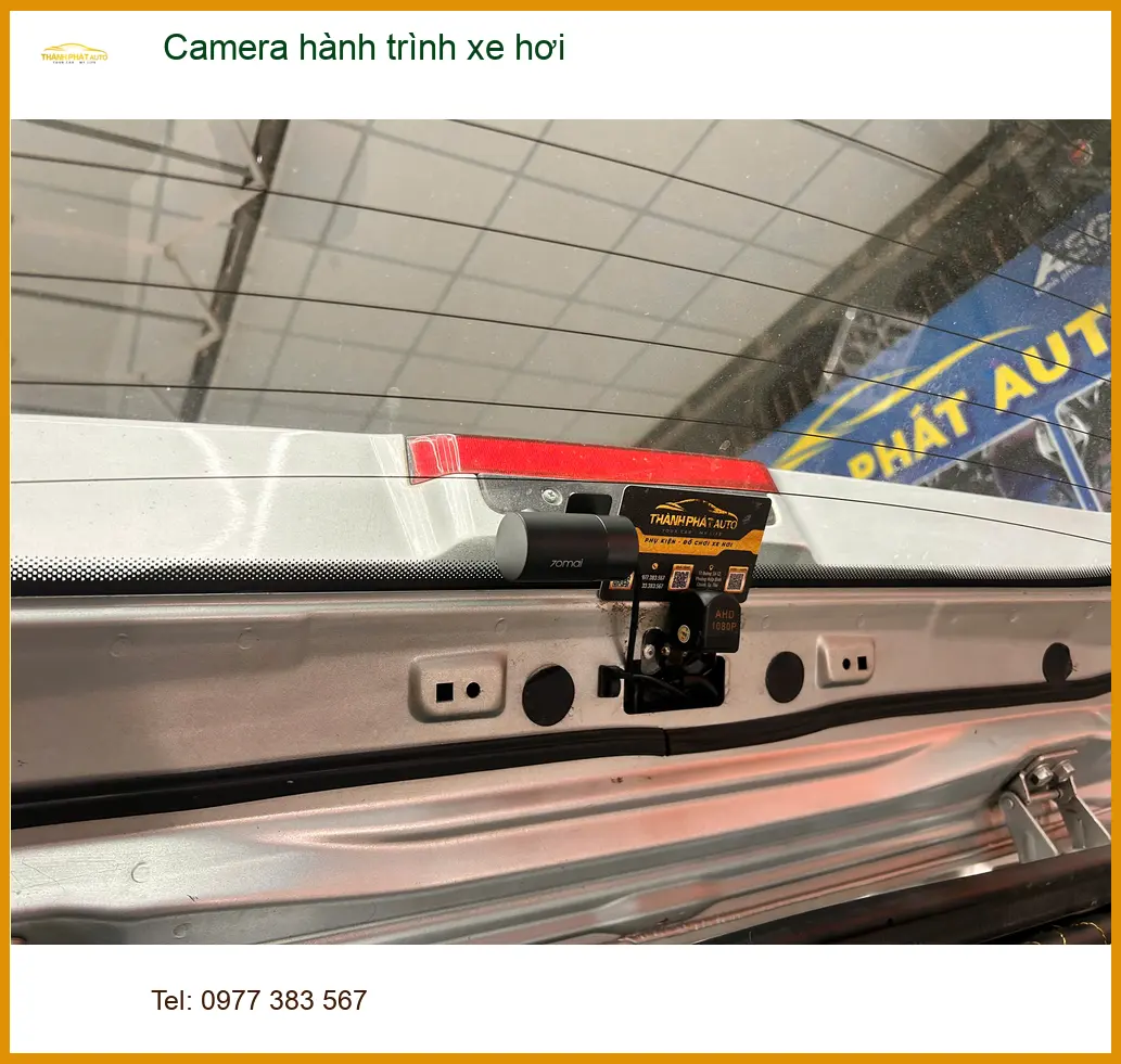Anh Minh Khôi lắp Camera hành trình xe hơi Honda CR-V tại Quận 8 để ghi lại hành trình an toàn ảnh thực tế 5