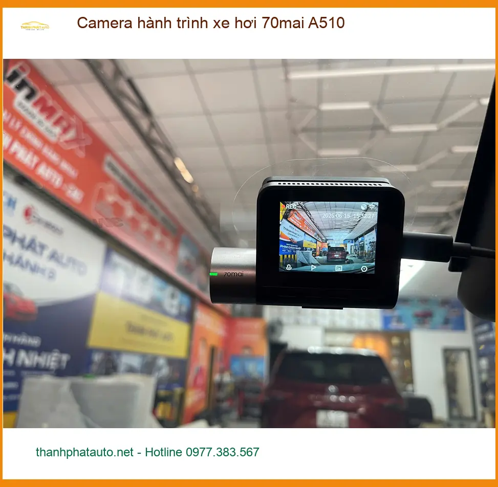 Anh Tùng lắp Camera hành trình 70mai A510 cho Mazda 3 tại Quận Thủ Đức. ảnh thực tế 4