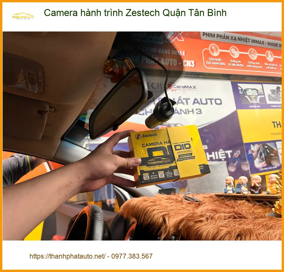 Địa Chỉ Lắp Camera Hành Trình Zestech Quận Tân Bình - Gắn Nhanh Trong Ngày ảnh thực tế 2