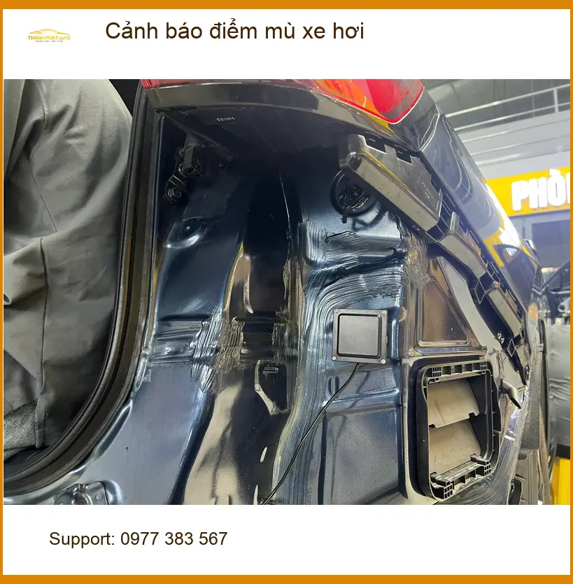 Anh Dũng lắp cảnh báo điểm mù xe hơi cho Mazda CX-5 tại Quận Thủ Đức ảnh thực tế 2