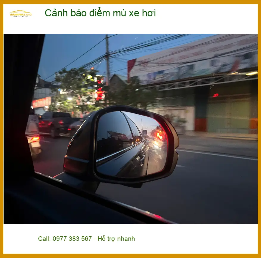 Anh Bình lắp cảnh báo điểm mù xe hơi cho Toyota Raize ở Nhà Bè ảnh thực tế 2