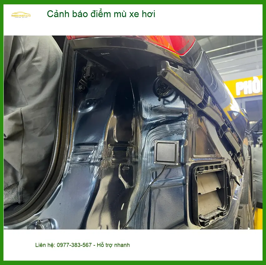 Anh Bách lắp Cảnh báo điểm mù xe hơi cho Honda CRV tại Quận 9 uy tín ảnh thực tế 2