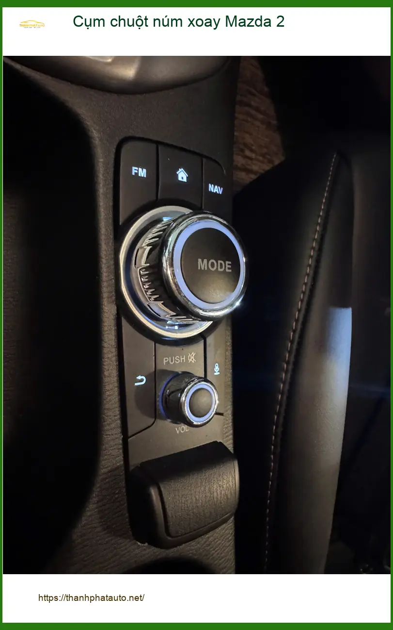 Anh Tùng lắp Cụm chuột núm xoay Mazda 2 bị hỏng tại Hóc Môn ảnh thực tế 2