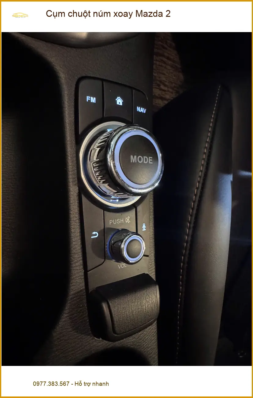 Anh Tùng lắp Cụm chuột núm xoay Mazda 2 bị hỏng tại Hóc Môn ảnh thực tế 5