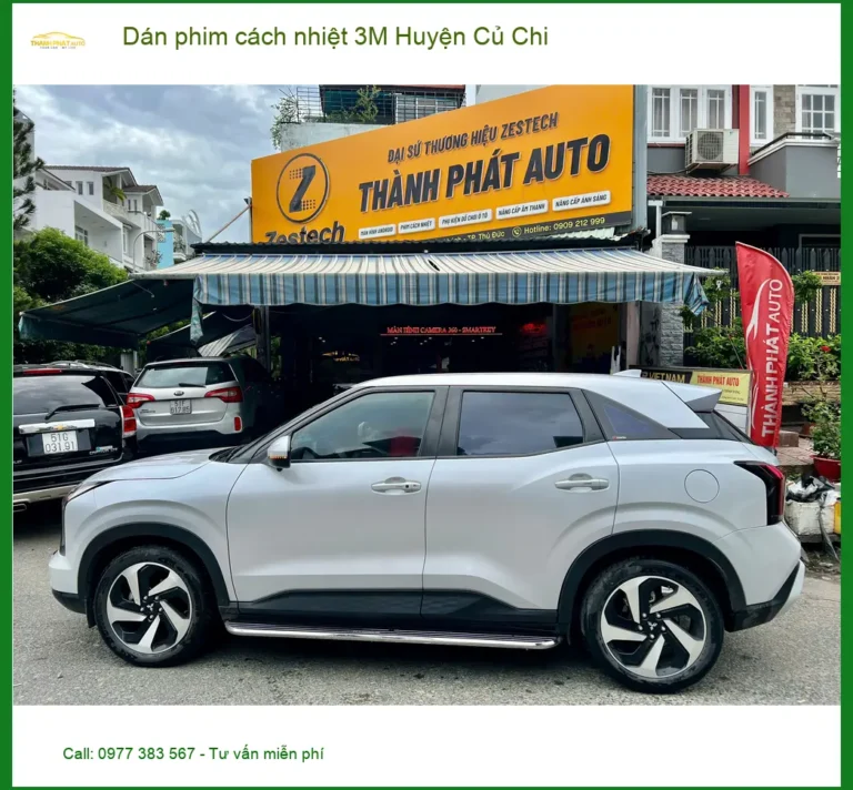 Nơi Dán Phim Cách Nhiệt Ô Tô phim cách nhiệt 3M Huyện Củ Chi - Giá Tốt TPHCM
