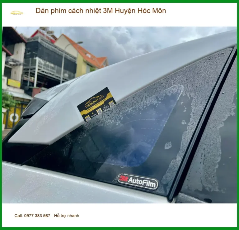 Dịch Vụ Dán Phim Cách Nhiệt Ô Tô phim cách nhiệt 3M Huyện Hóc Môn - Thi Công Chuyên Nghiệp