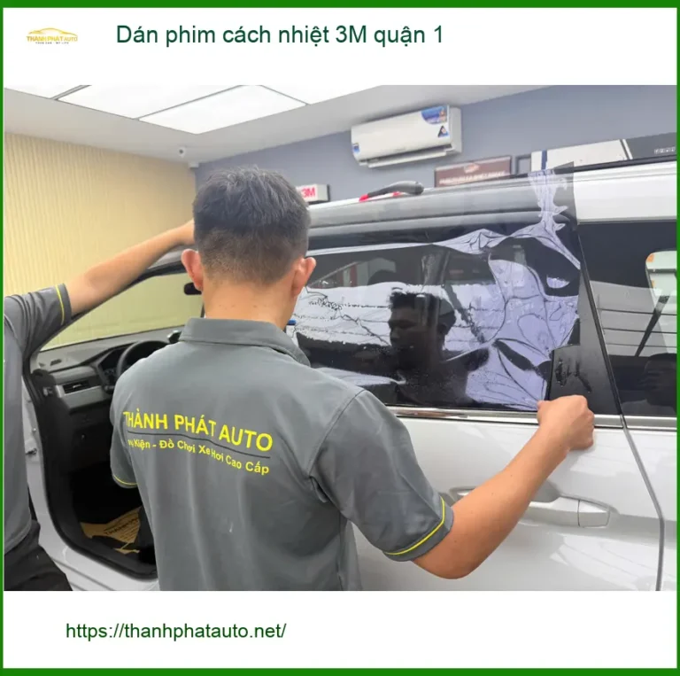 Nơi Dán Phim Cách Nhiệt Ô Tô phim cách nhiệt 3M quận 1 - Giá Tốt TPHCM